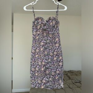 ASTR The Label Floral Mini Dress.